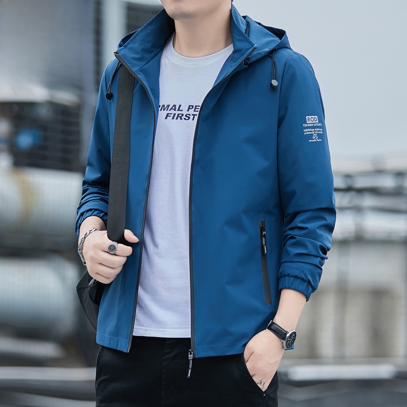 Outdoor Sport Jacket Brand - Veste coupe-vent décontractée pour homme, sport,