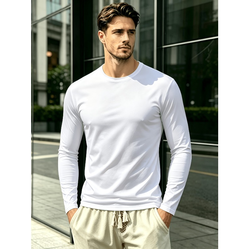 Outdoor Sports - T-shirt uni à col rond et