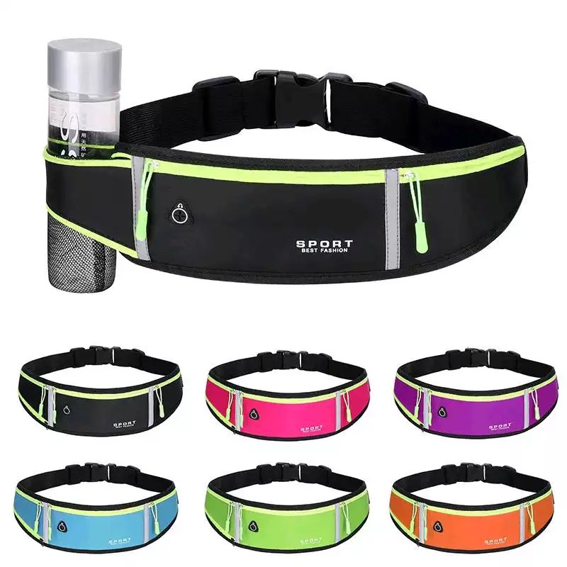 Outdoor Sport Bag - Sac banane de sport réfléchissant et