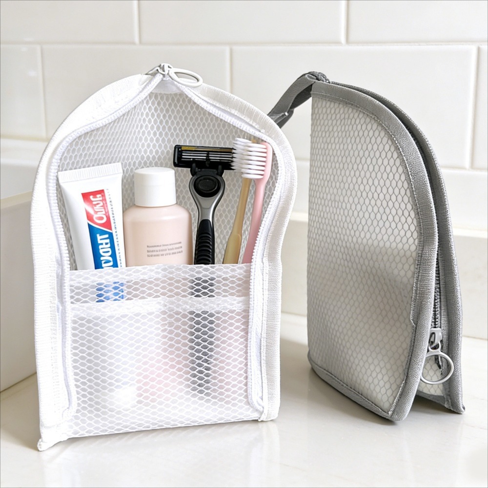 Outdoor Sport Bag - Trousse de toilette en maille respirante