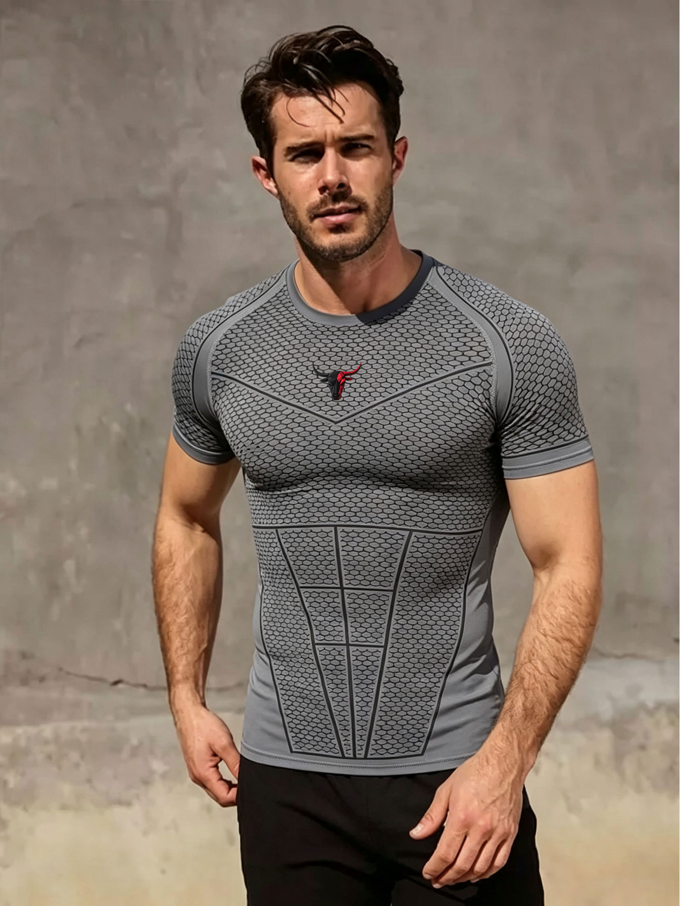 T-shirt de compression imprimé - Outdoor Sport.Hub avis et prix