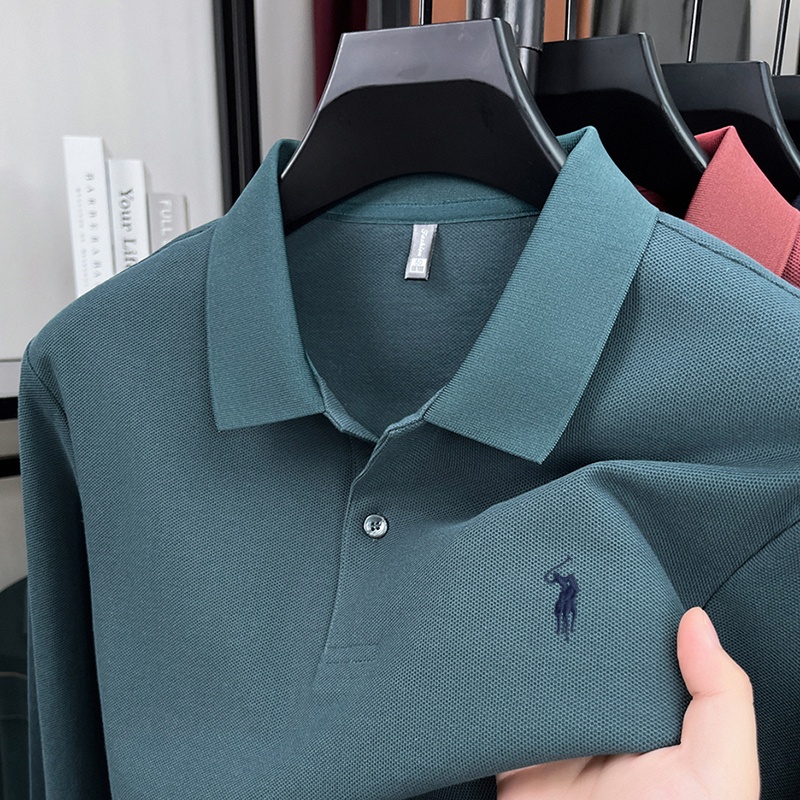 Polo à manches longues en pur  - Polo Shirt Equestrian avis et prix
