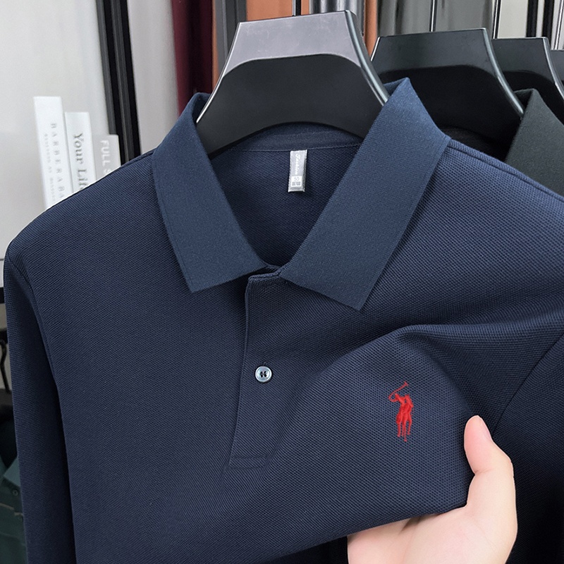 Polo à manches longues en pur  - Polo Shirt Equestrian avis et prix