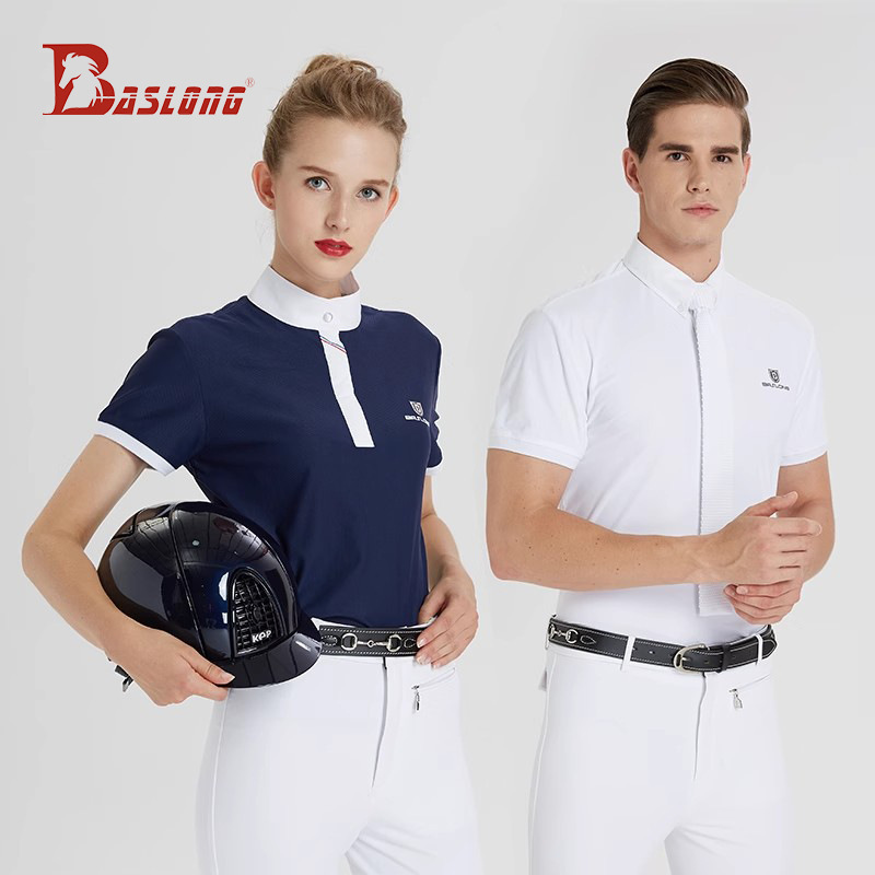 T-shirt de polo équestre profe - Polo Shirt Equestrian avis et prix