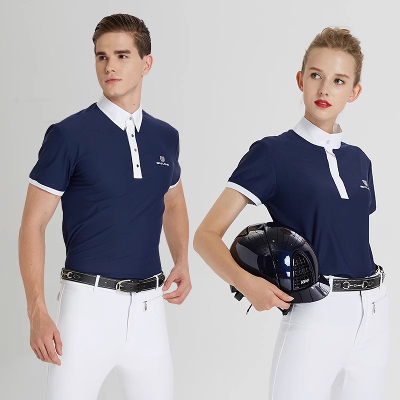 T-shirt de polo équestre profe - Polo Shirt Equestrian avis et prix