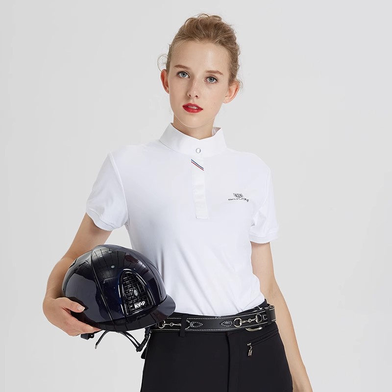 T-shirt de polo équestre profe - Polo Shirt Equestrian avis et prix
