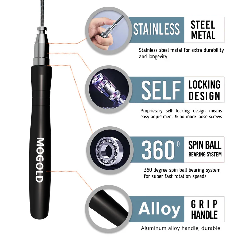 Corde à sauter professionnelle - Speed Skipping Rope avis et prix