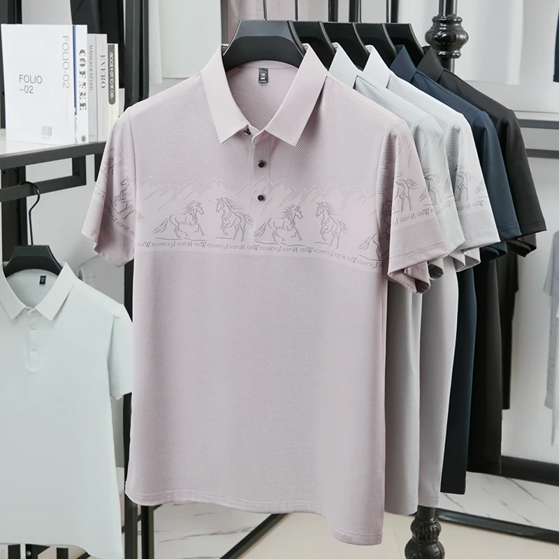 Polo homme à col imprimé éques - Polo Shirt Equestrian avis et prix