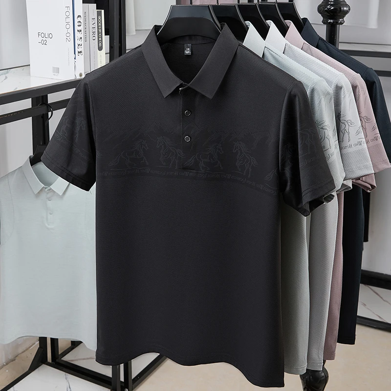 Polo homme à col imprimé éques - Polo Shirt Equestrian avis et prix