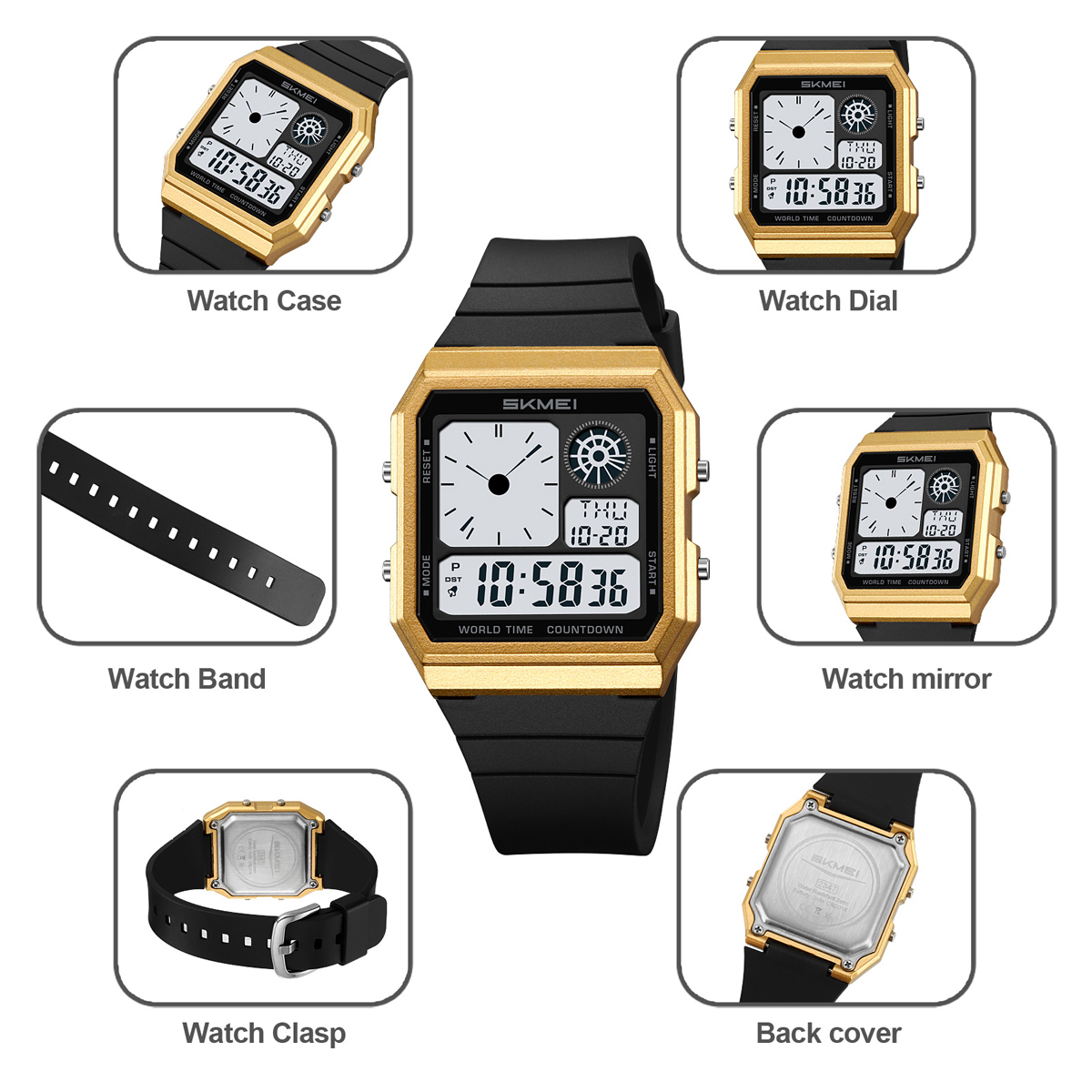 Montre numérique électronique  - Outdoor Sports List avis et prix